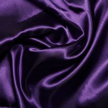 Deep Purple Satin High Sheen Fabric 0.5m